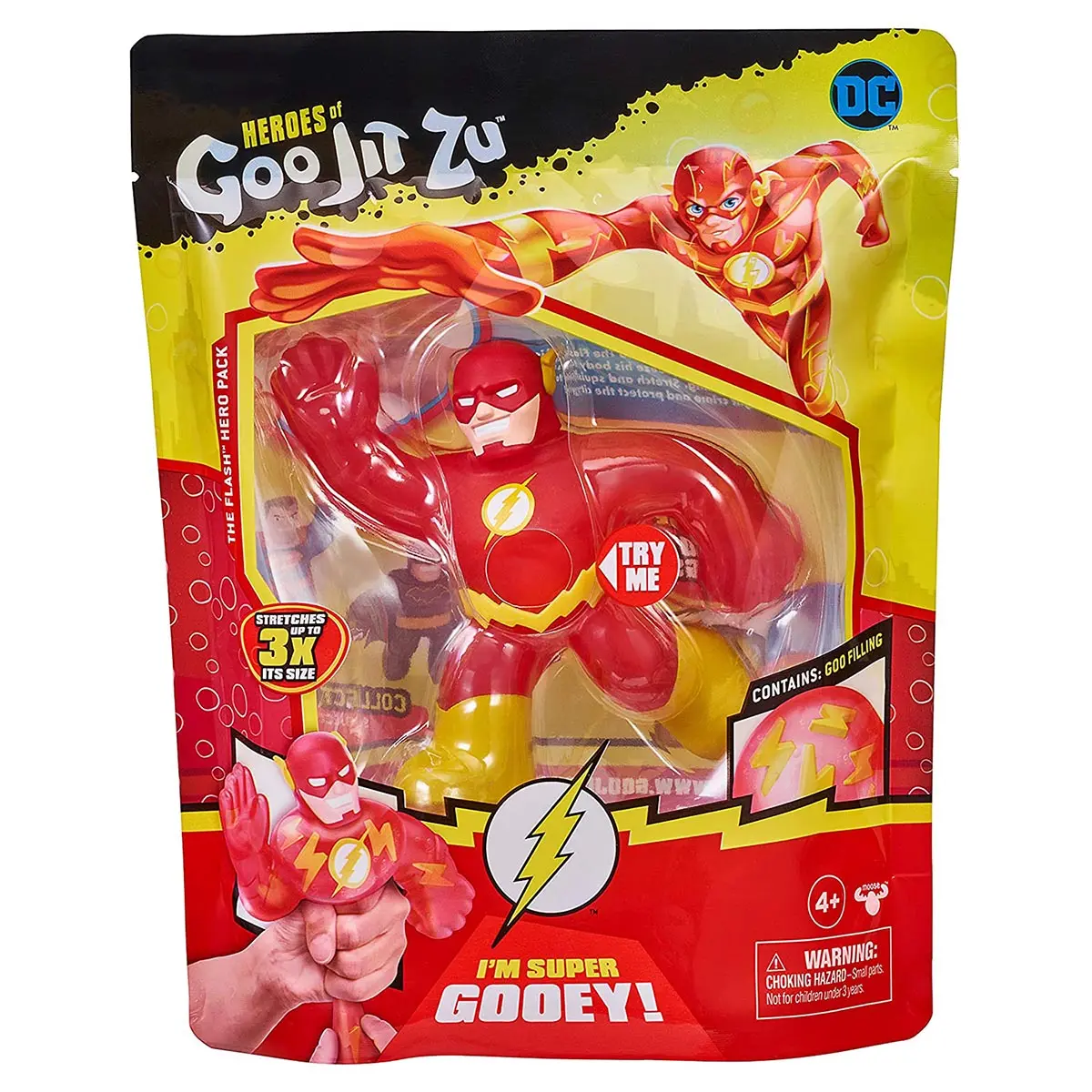 Heroes Of Goo Jit Zu Dc The Flash Stretch Figure 1
