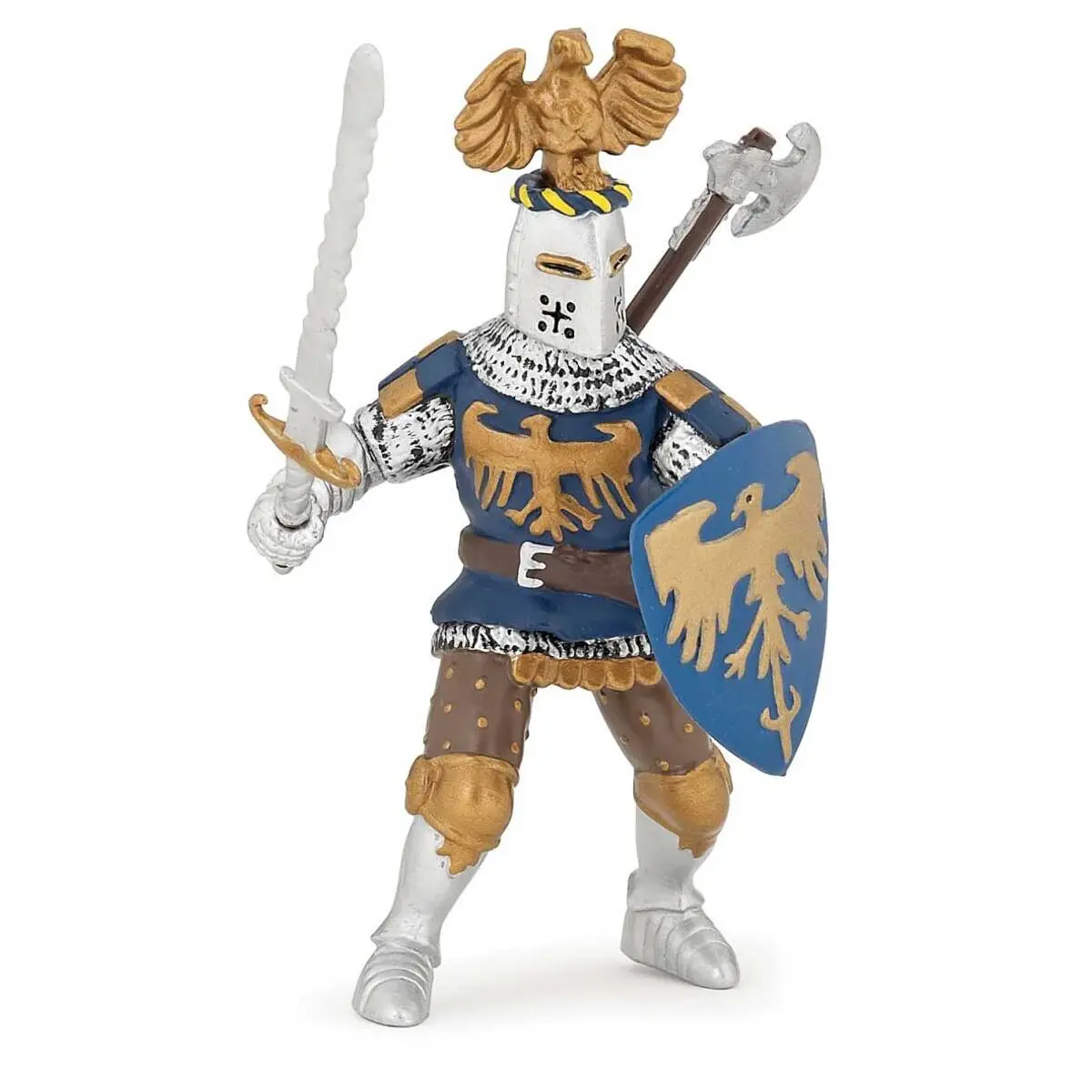 Papo Crested Blue Knight Figure 1