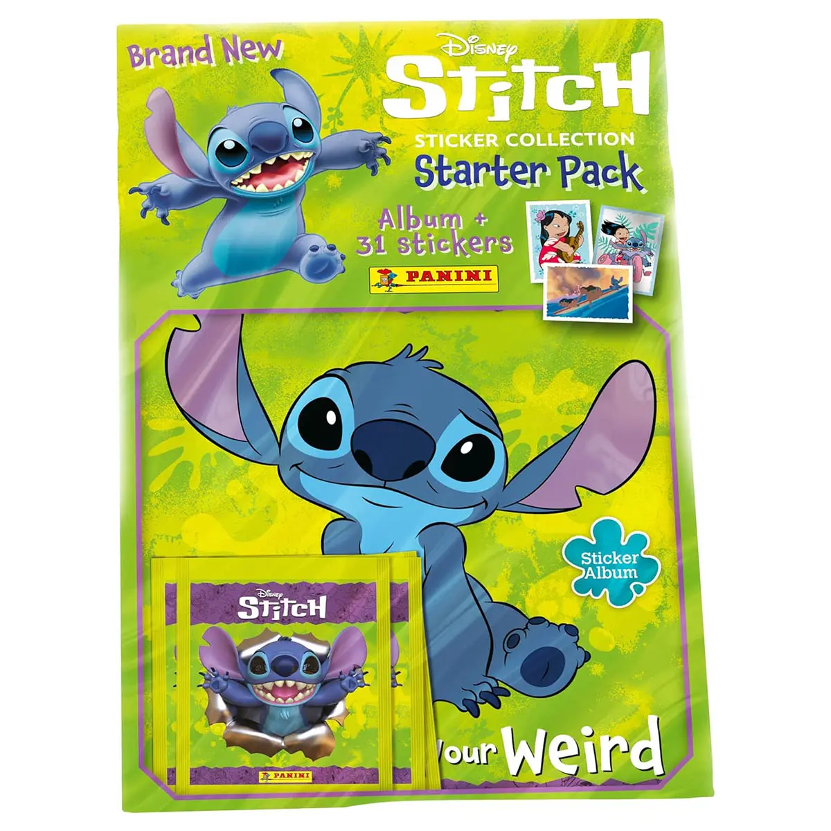 Panini Disney Stitch Sticker Collection Starter Pack 1