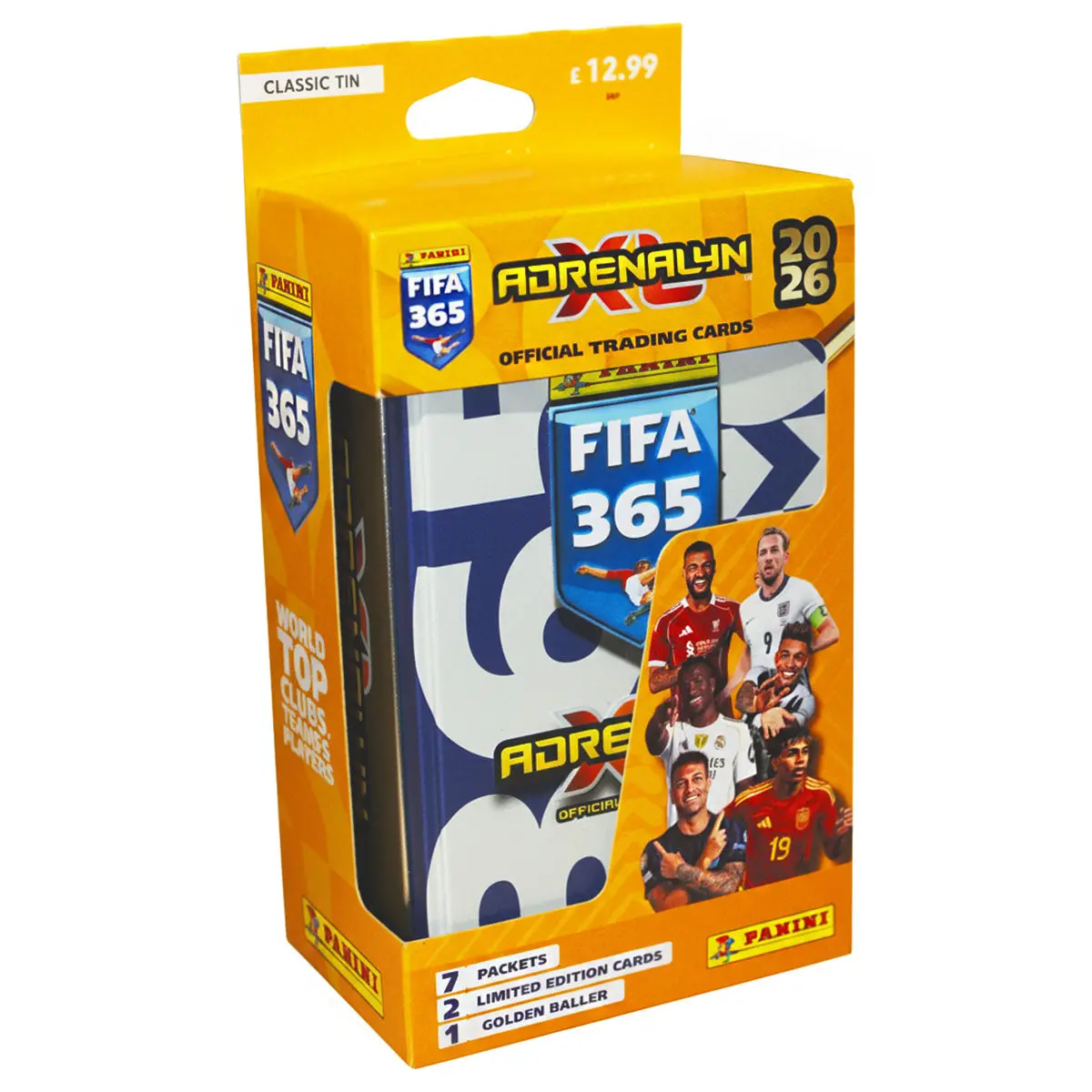 Panini Fifa 365 2025/26 Adrenalyn Xl Trading Cards Classic Tin - White/Blue 1