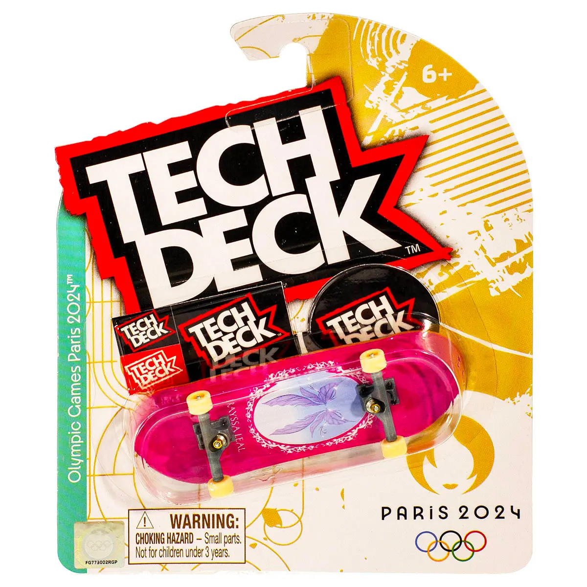 Tech Deck Olympic Games Paris 2024 Rayassa Leal 96Mm Fingerboard 1