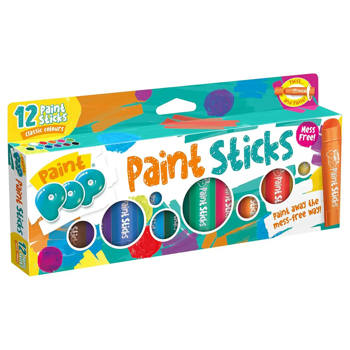 Paint Pop Paint Sticks (12 Pack) 1