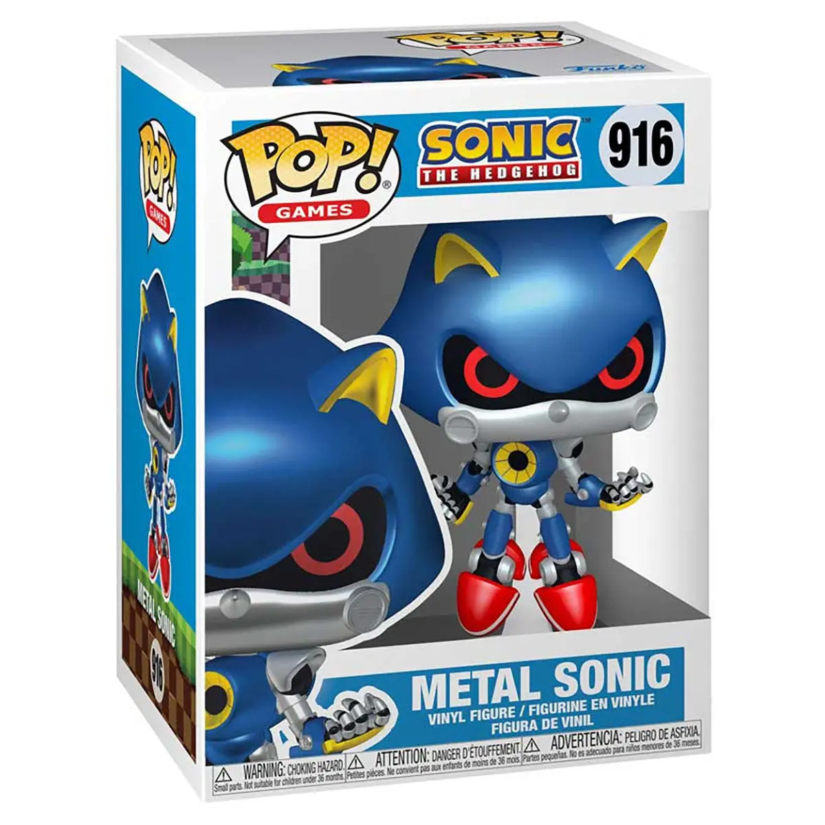 Funko Pop! Games: Sonic The Hedgehog: Metal Sonic Vinyl Figure #916 1
