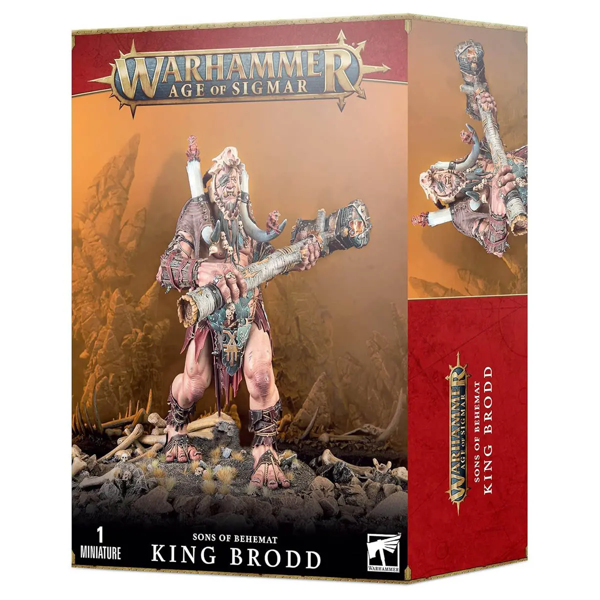 Warhammer Age Of Sigmar: Sons Of Behemat: King Brodd Miniatures Set 1