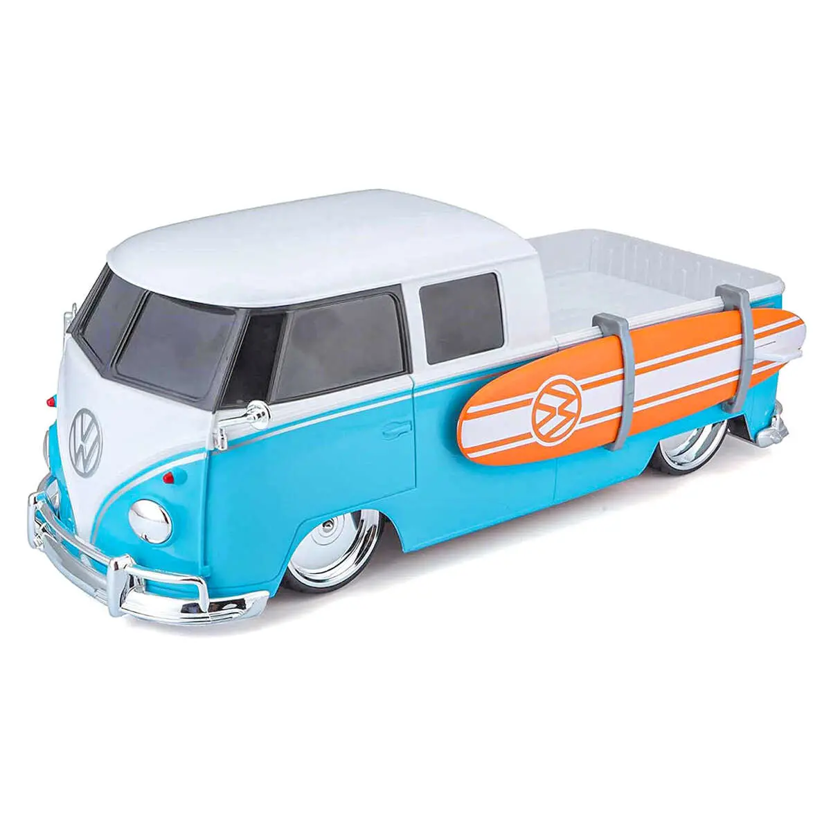 Maisto Type 2 Volkswagen Pickup With Surfboard 2.4Ghz Radio Controlled 1:16 Car 2