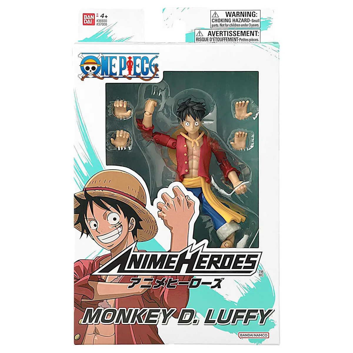 One Piece Anime Heroes: Monkey D. Luffy Action Figure 1