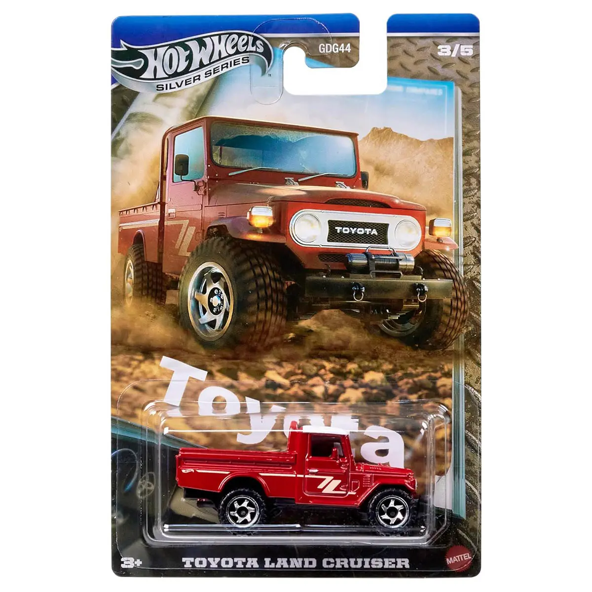 Hot Wheels Silver Series: Toyota Land Cruiser Car (3/5) 1