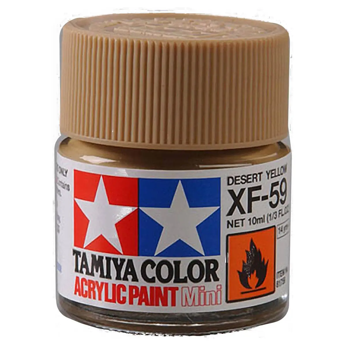 Tamiya Color Acrylic Paint Mini Xf-59 Desert Yellow 1