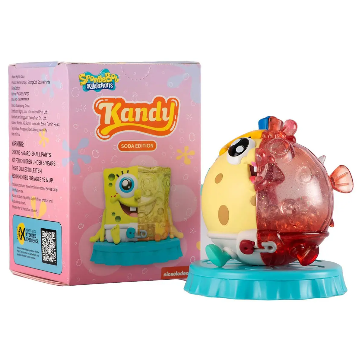 Kandy X Spongebob Squarepants Soda Edition Figure (Styles Vary) 1
