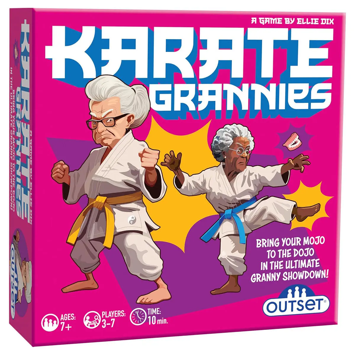Karate Grannies Card Game 1