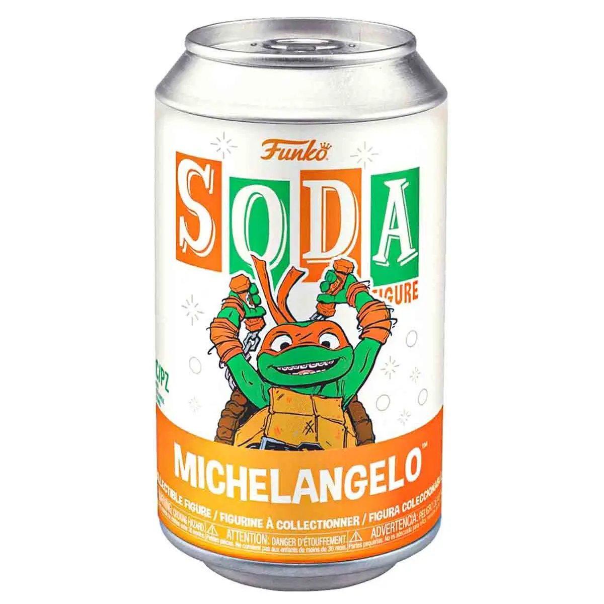 Funko Soda: Teenage Mutant Ninja Turtles: Mutant Mayhem Michelangelo Vinyl Figure With Chase 1