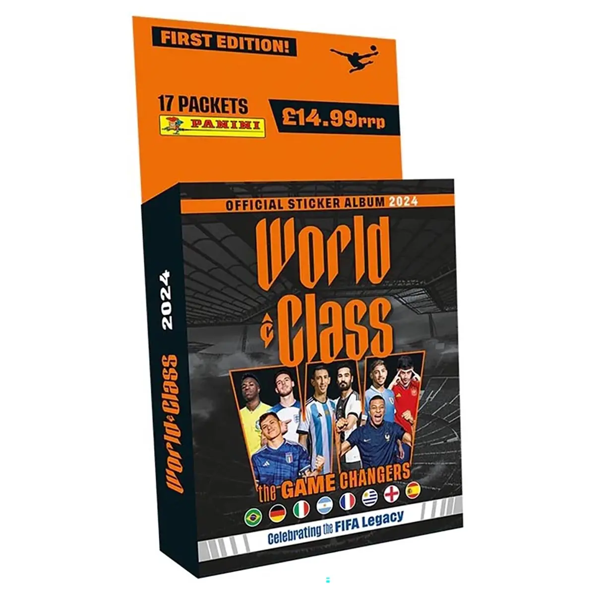 Panini Fifa World Class 2024: The Game Changers Sticker Collection Mega Multiset 1