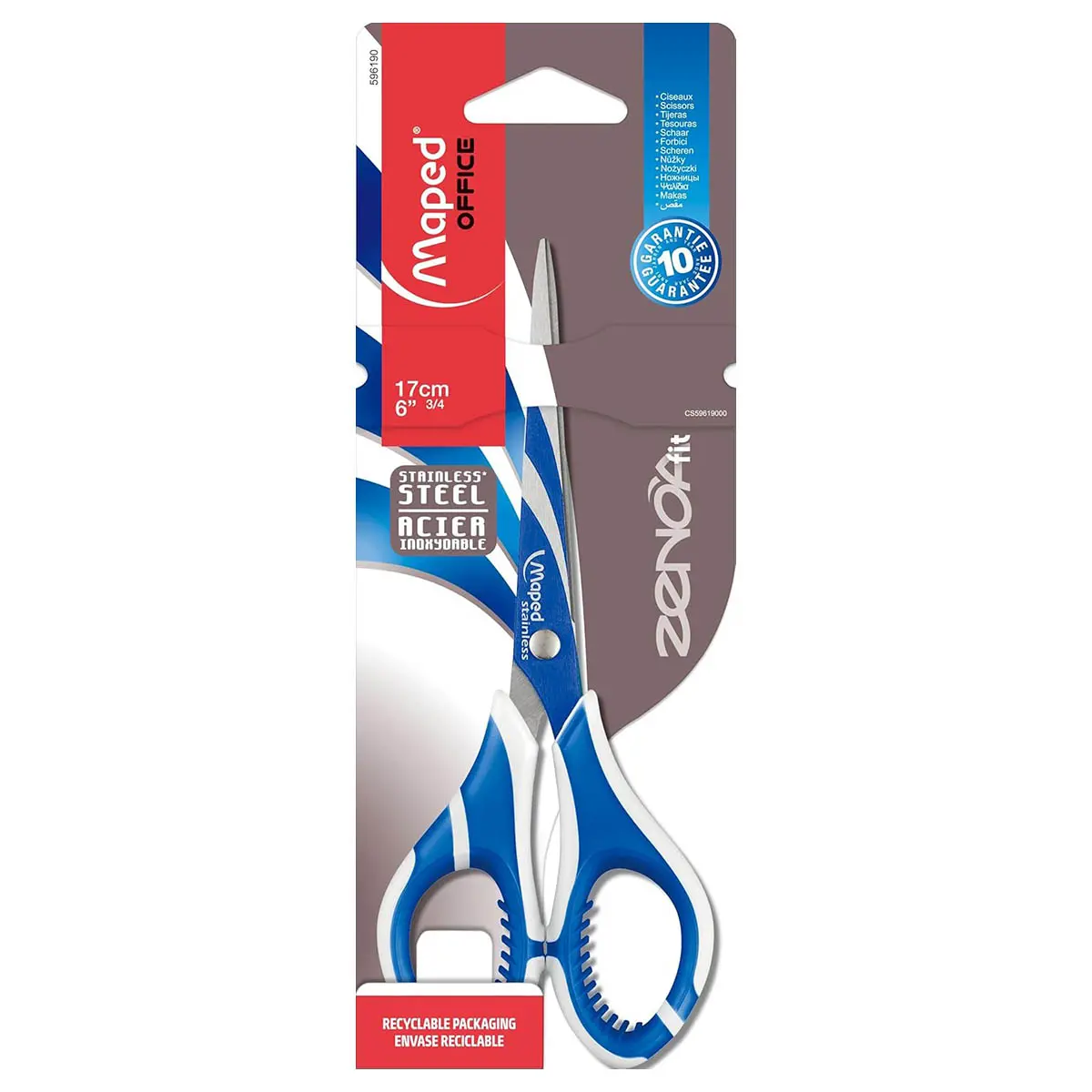 Maped Zenoa Fit 17Cm Scissors 1