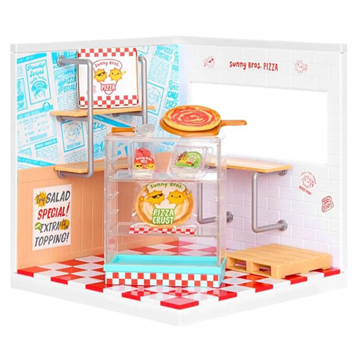 Mga's Miniverse Make It Mini Spaces Pizza Playset 2