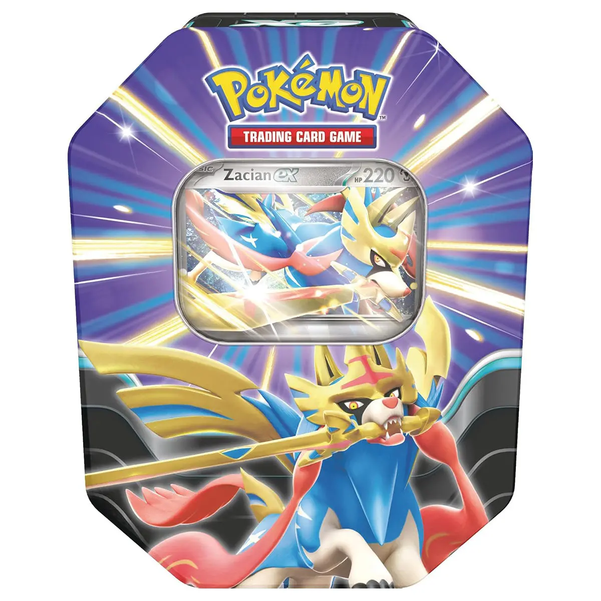 Pokemon Tcg: Slashing Legends Zacian Ex Tin 1