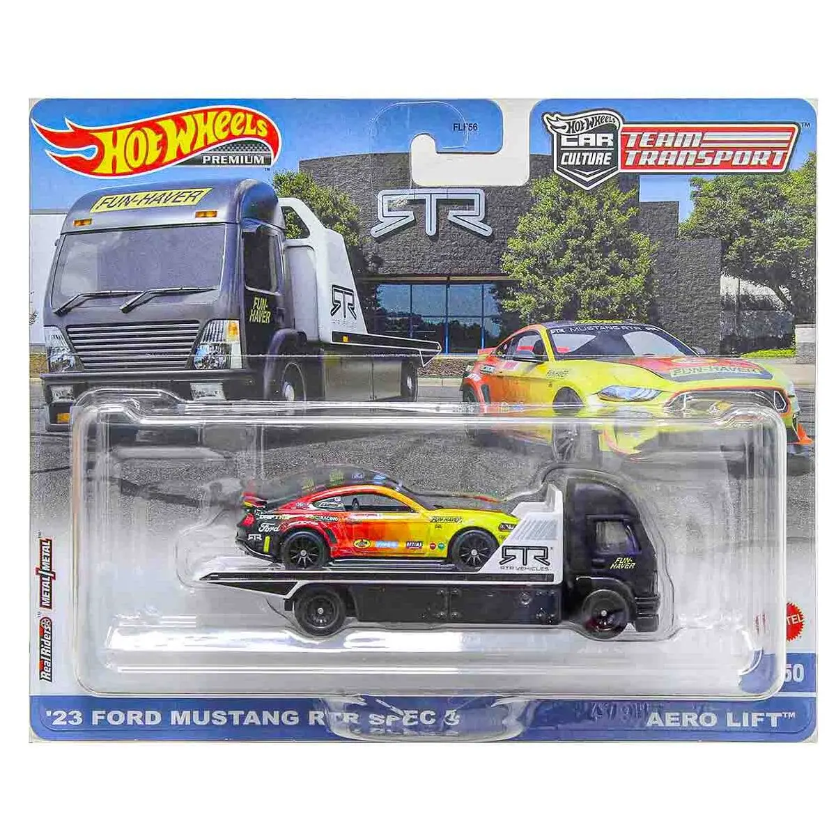 Hot Wheels Car Culture: Team Transport: '23 Ford Mustang Rtr Spec 5 With Aero Lift 1