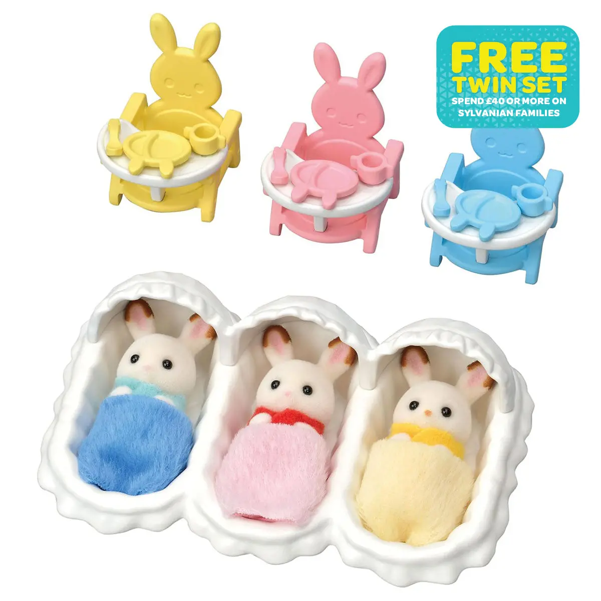 Sylvanian Families Triplets Care Set 1