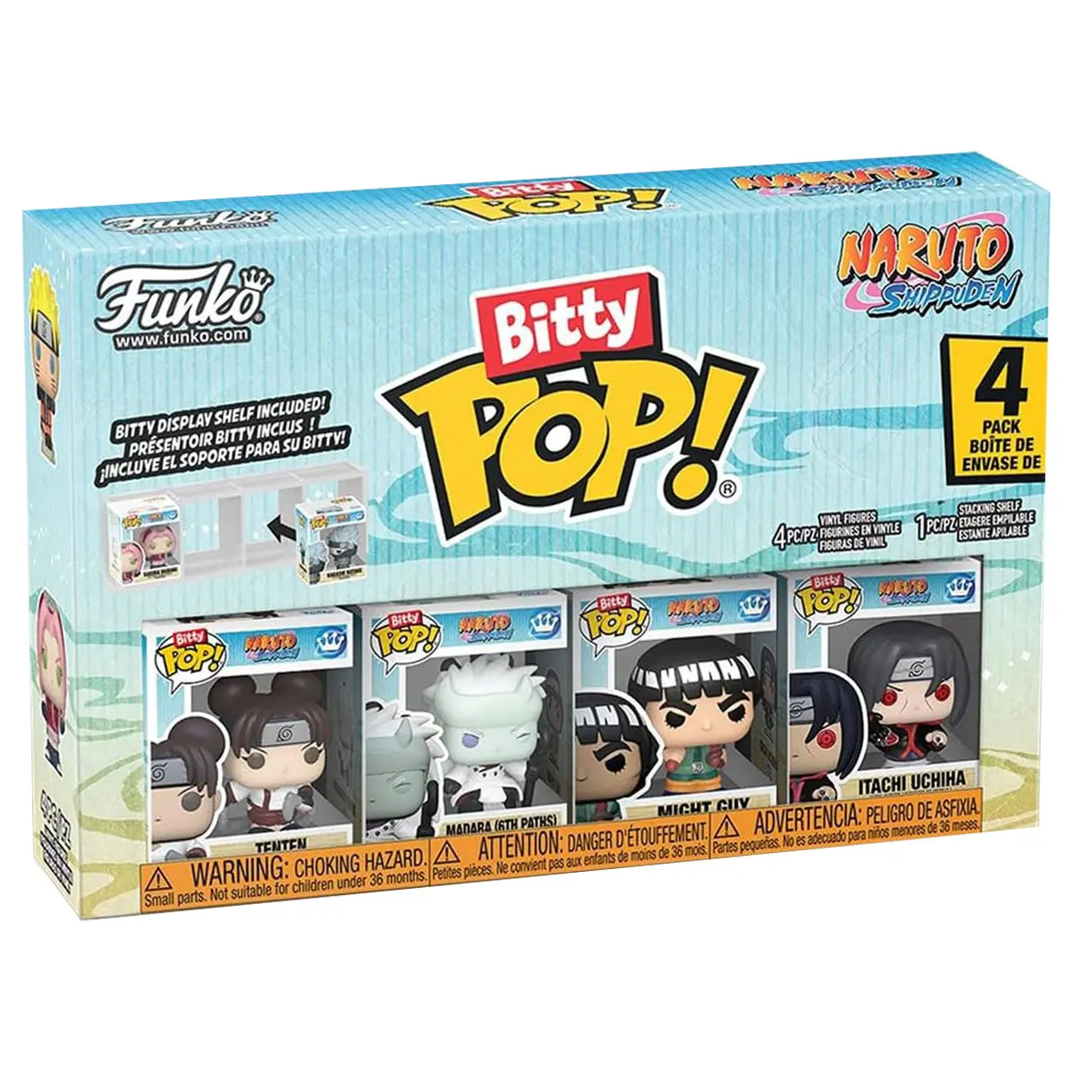 Funko Bitty Pop! Naruto Shippuden Mini Figures Series 3 (4 Pack) 1