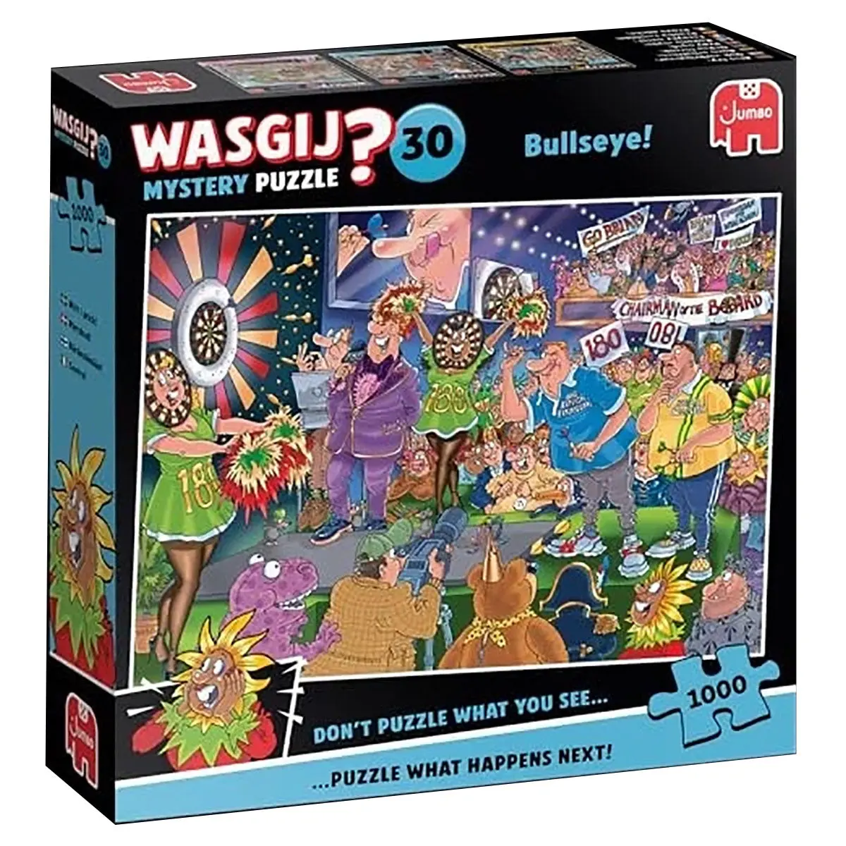 Wasgij Mystery 30 Bullseye! 1000 Piece Jigsaw Puzzle 1