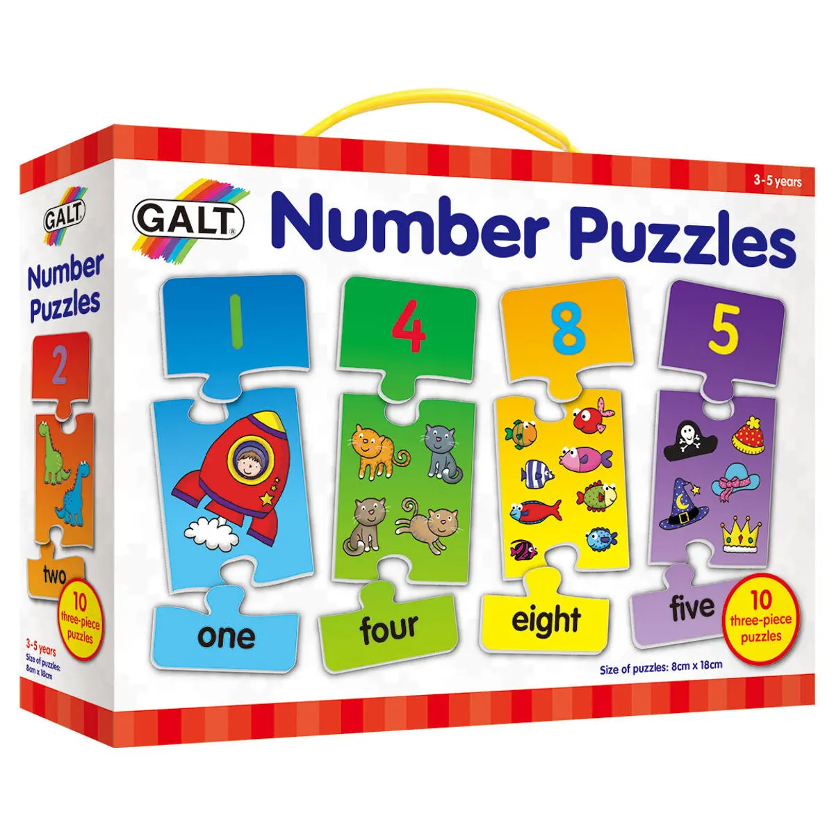 Galt Play And Learn Puzzle Numbers 1