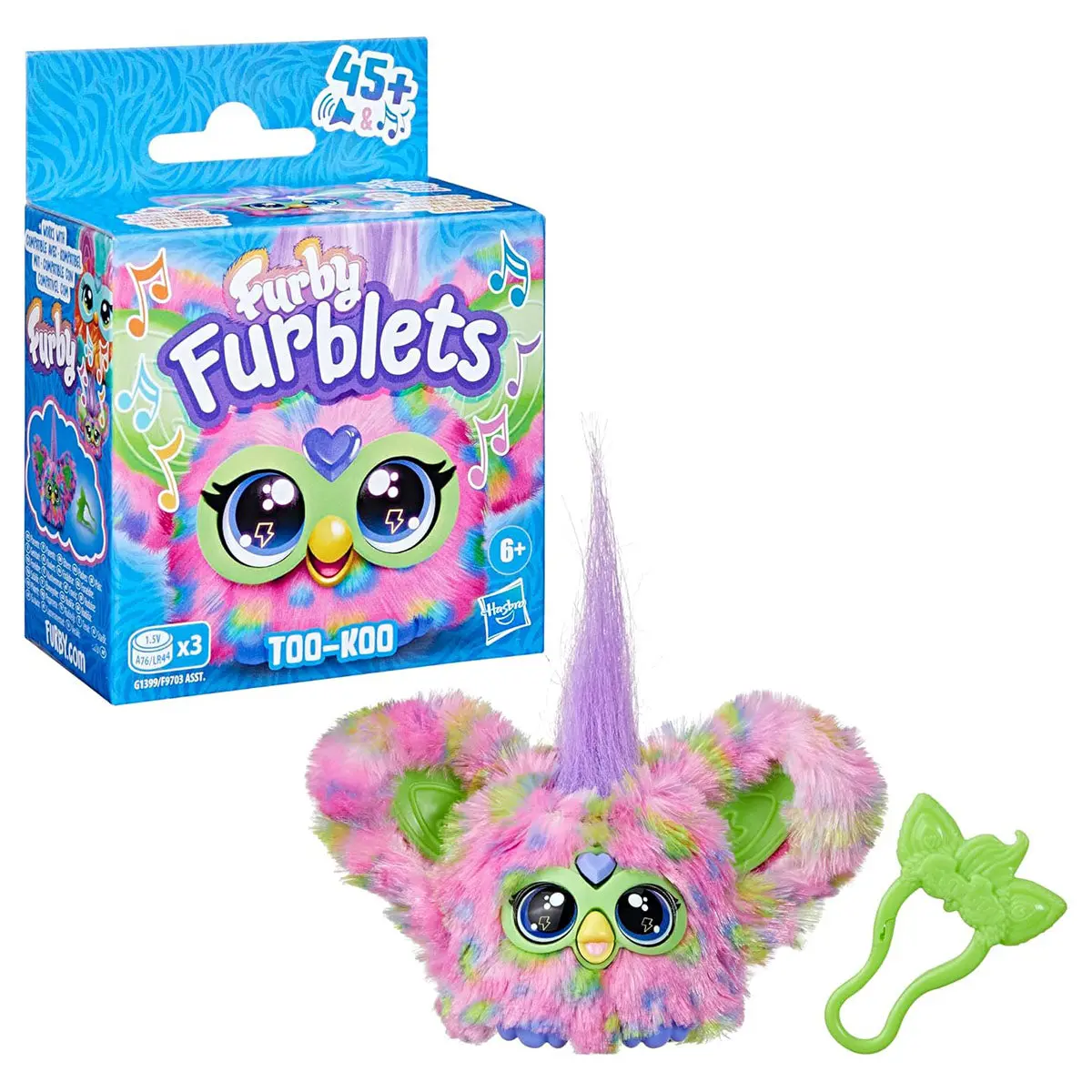 Furby Furblets Too-Koo Mini Electronic Plush Toy For Girls & Boys 6+ 1