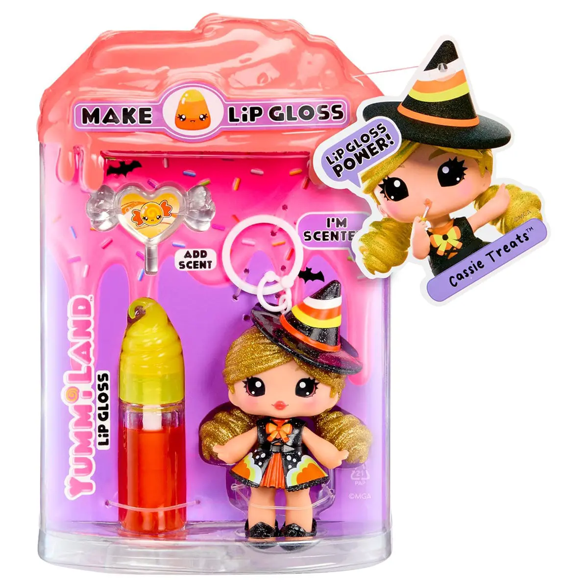 Yummiland Lip Gloss Halloween Cassie Treats Doll 1