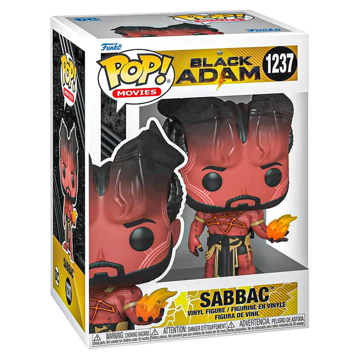 Funko Pop! Movies: Black Adam: Sabbac Vinyl Figure #1237 1