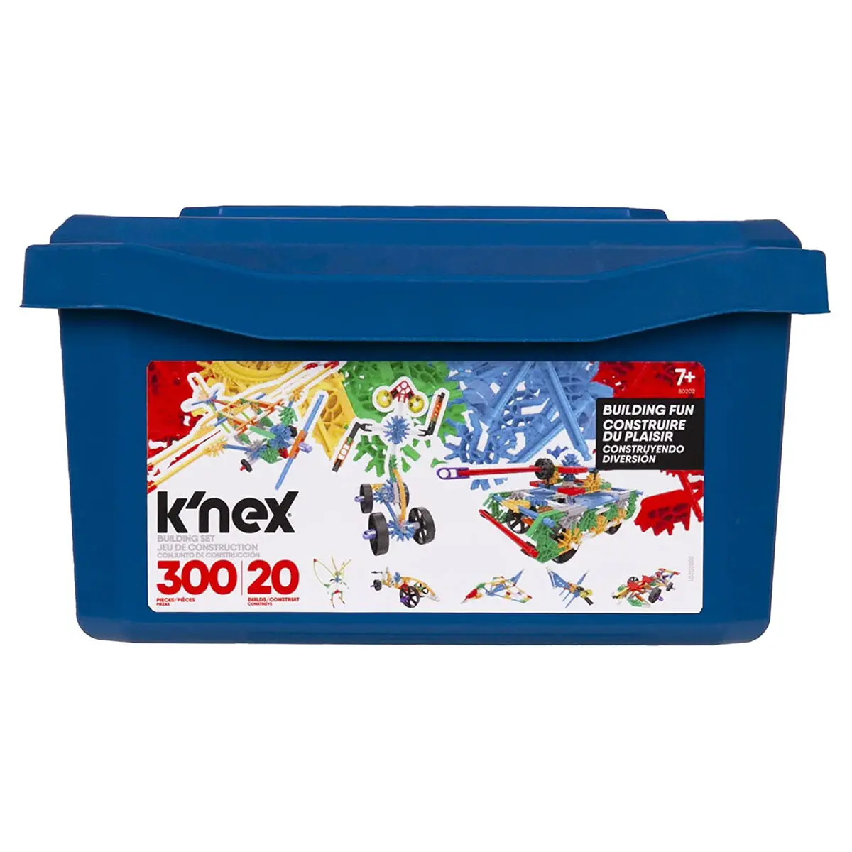 K’Nex Building Fun 20 Model Building Set Tub 1