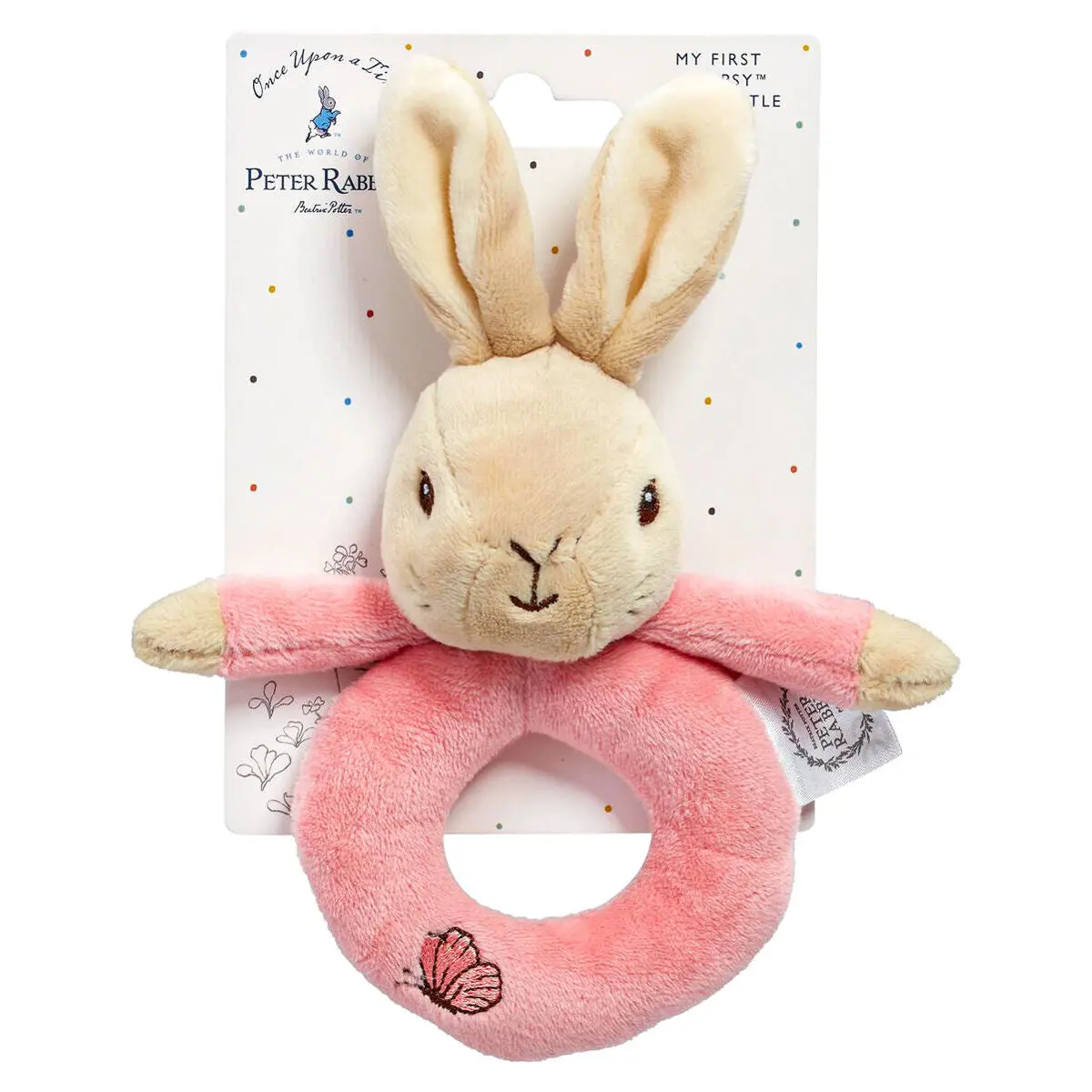 Peter Rabbit Flopsy Bunny Ring Rattle 1