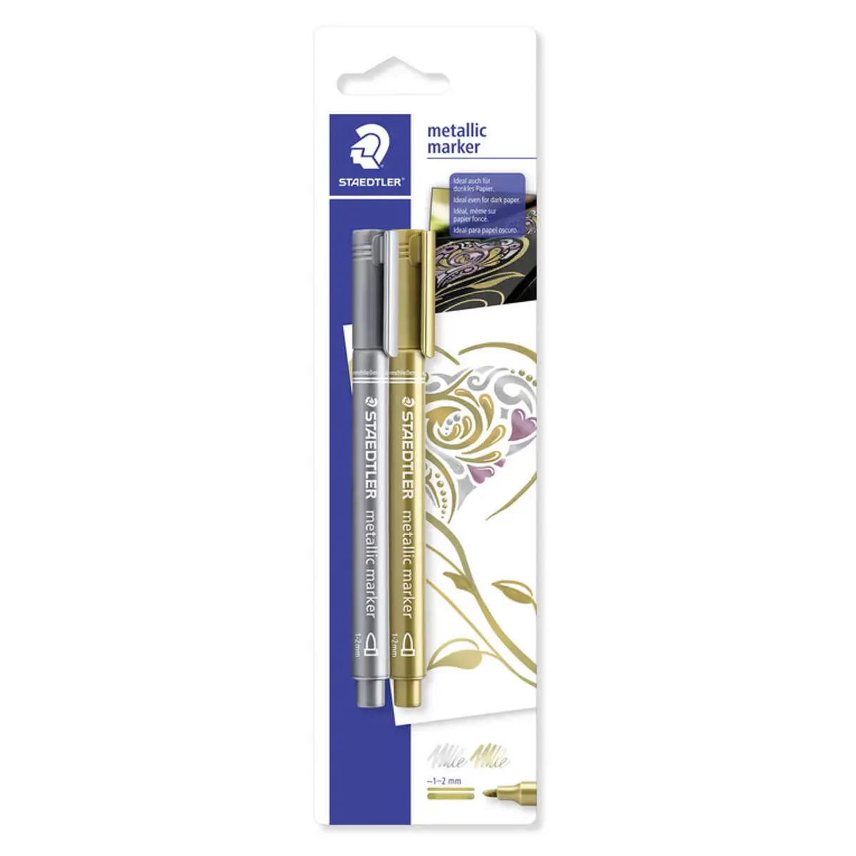 Staedtler Metallic Marker (2 Pack) 1