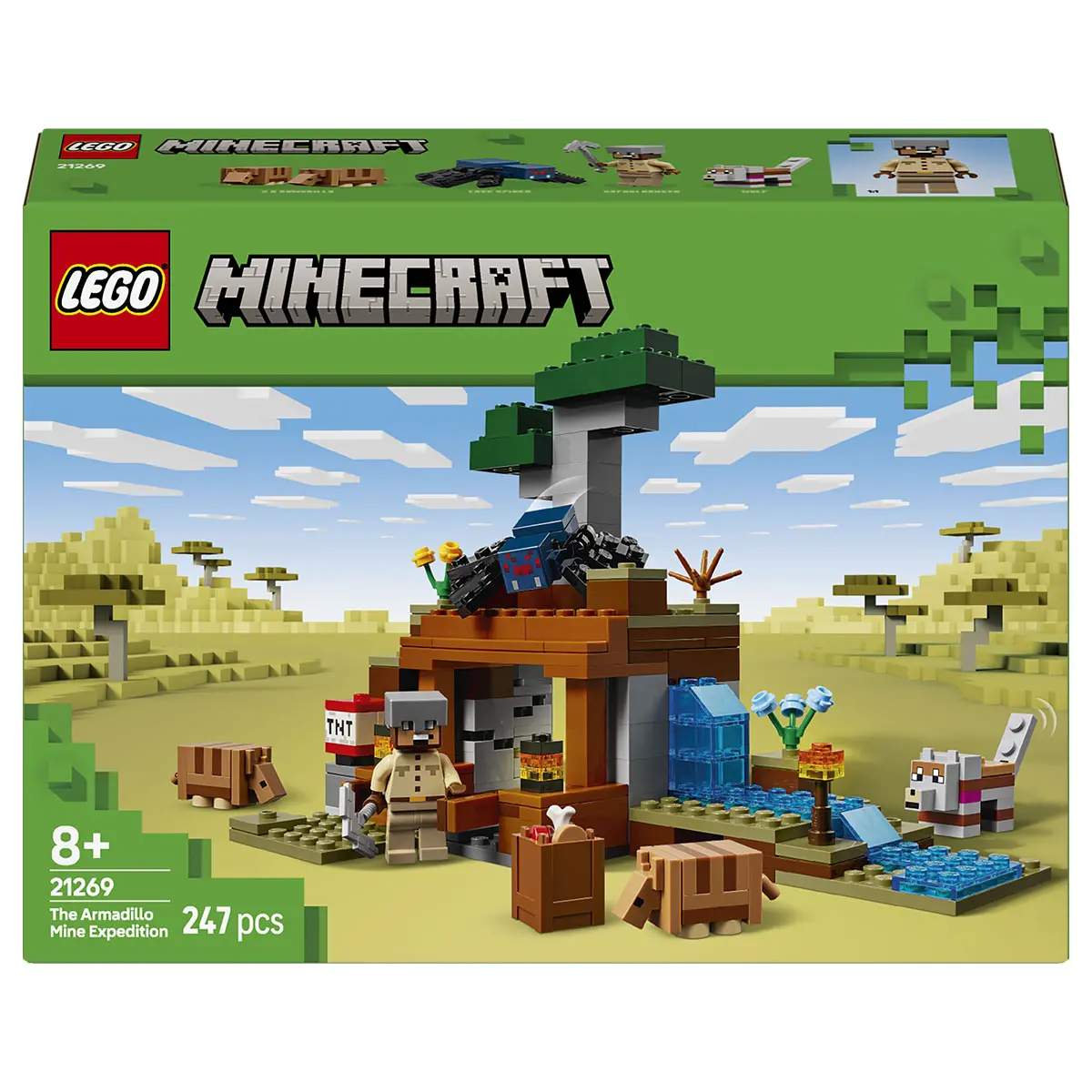 Lego Minecraft The Armadillo Mine Expedition Building Set 1