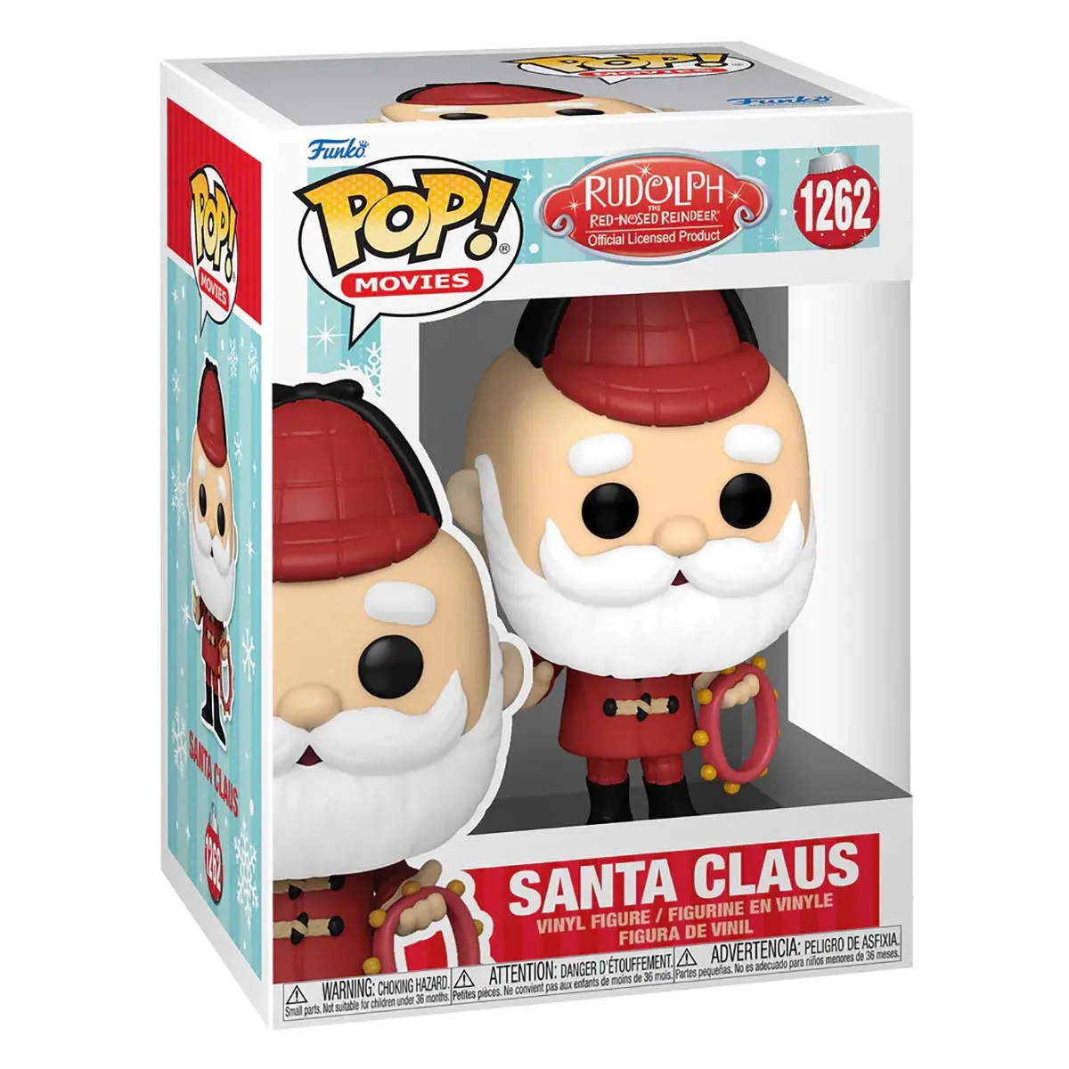 Funko Pop! Movies: Rudolph The Red-Nosed Reindeer: Santa Claus (Off Season) Vinyl Figure #1262 1