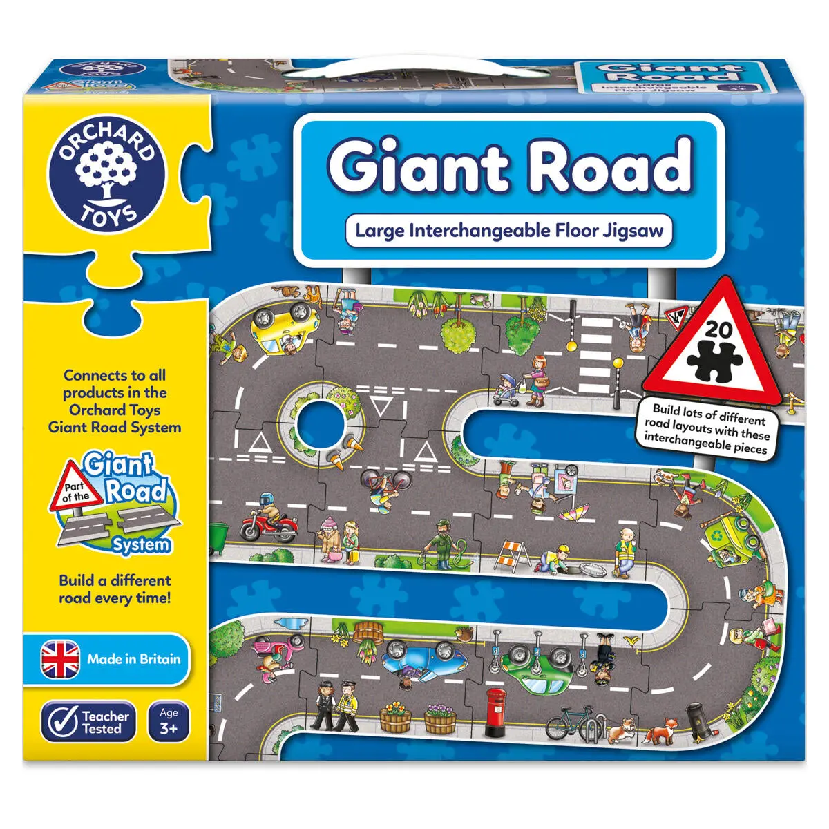 Orchard Toys Giant Road Large Interchangeable Floor Jigsaw 1