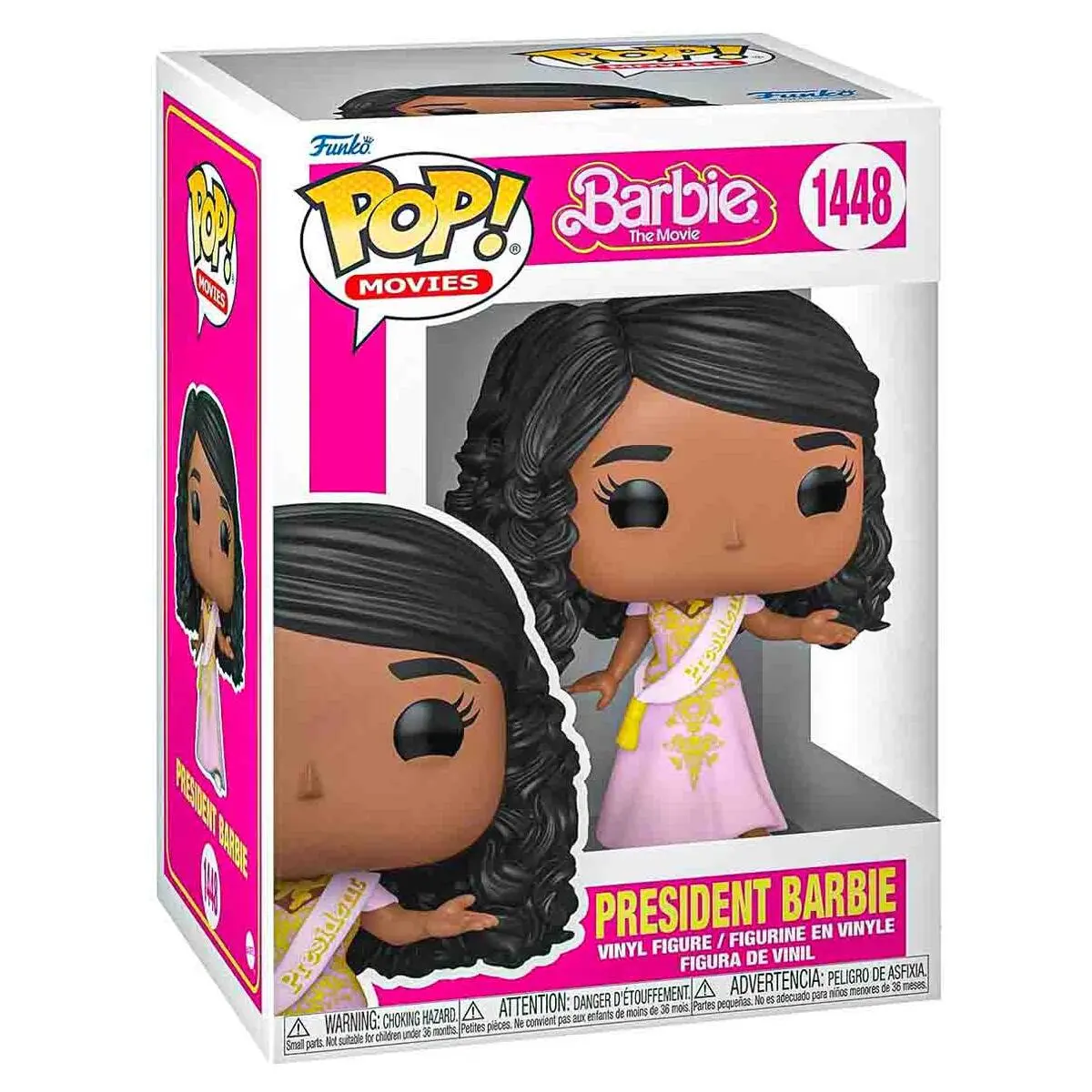 Funko Pop! Movies: Barbie: The Movie: President Barbie Vinyl Figure #1448 1