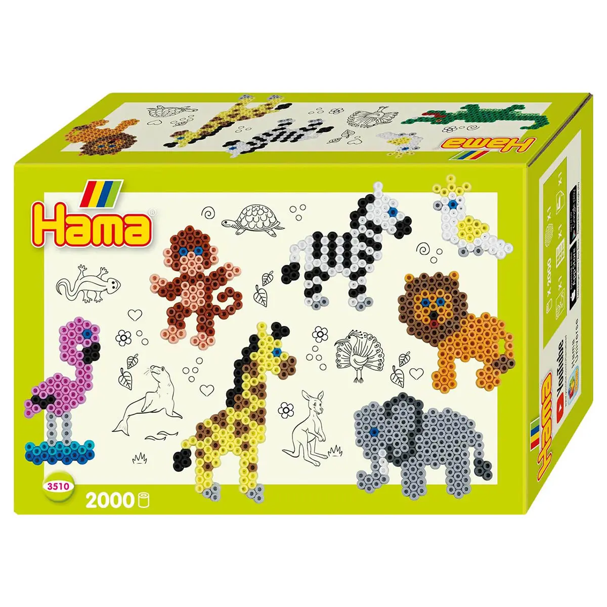 Hama Beads Zoo Small World Set 1