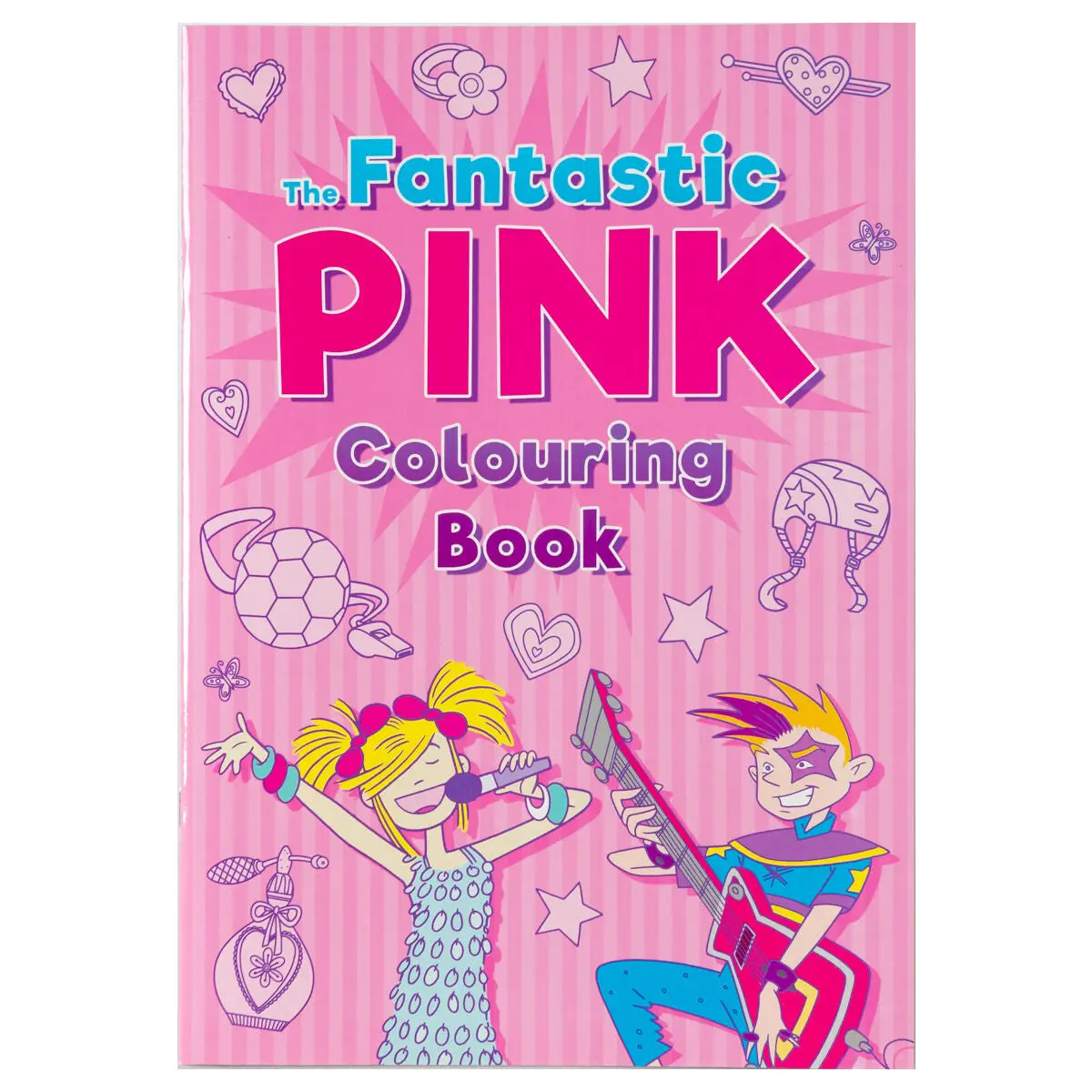 The Fantastic Pink Colouring Book 1