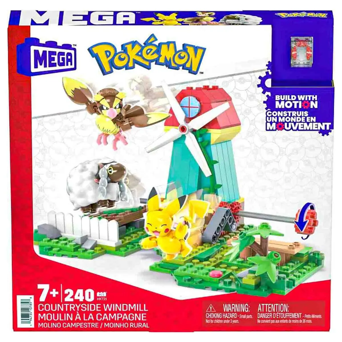 Mega Bloks Pokémon Countryside Windmill Building Set 1