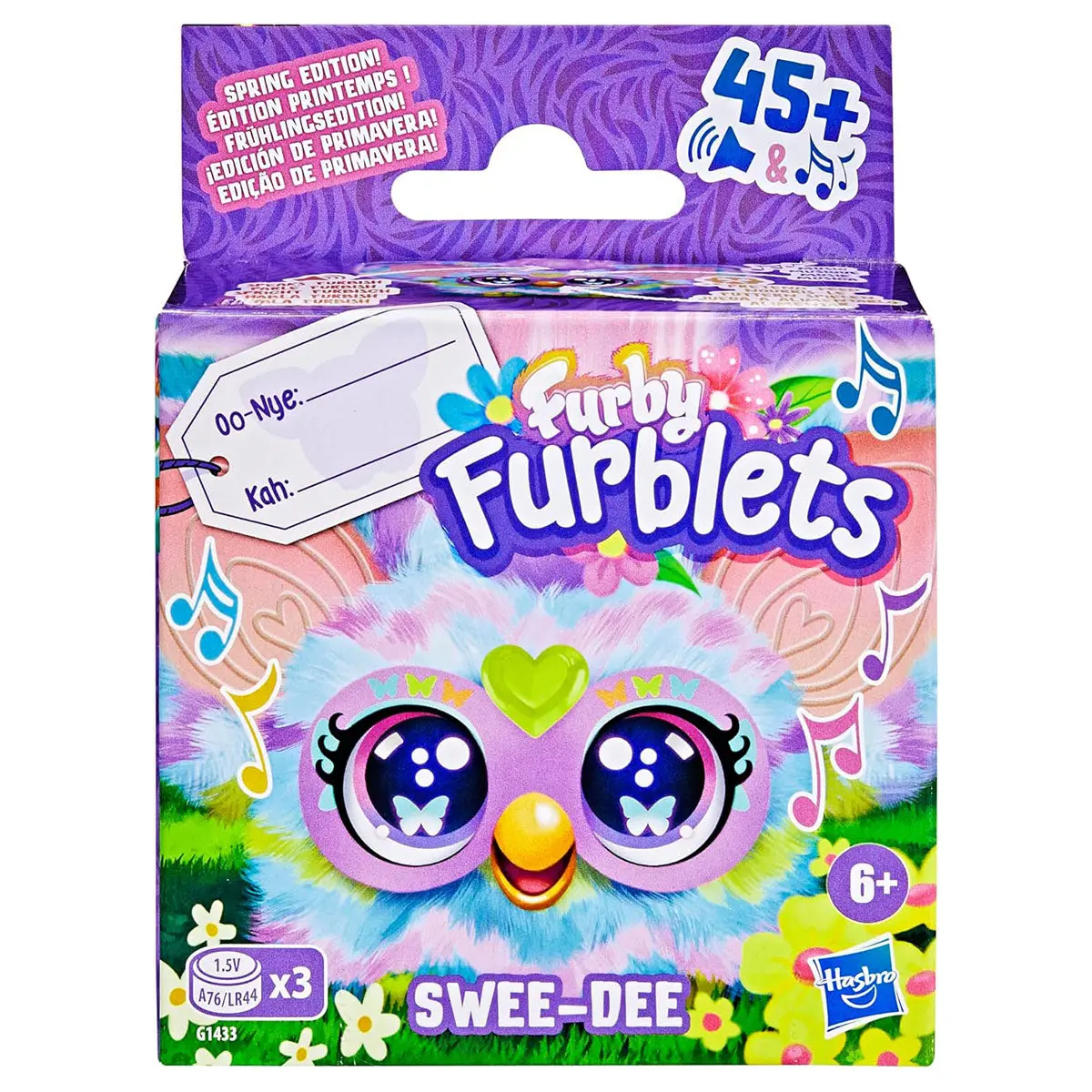 Furby Furblets Swee-Dee Spring Edition Interactive Pet 1