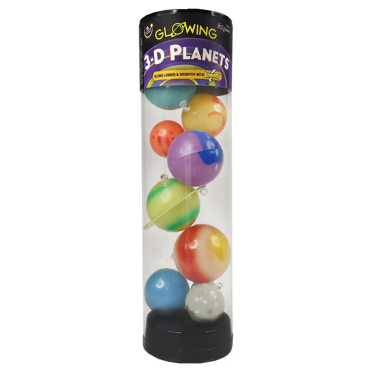 3D Planets Glow In The Dark Set 1