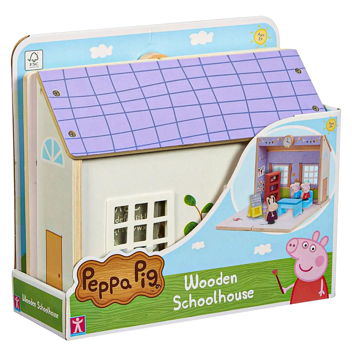 Peppa Pig Wooden Schoolhouse Playset 1