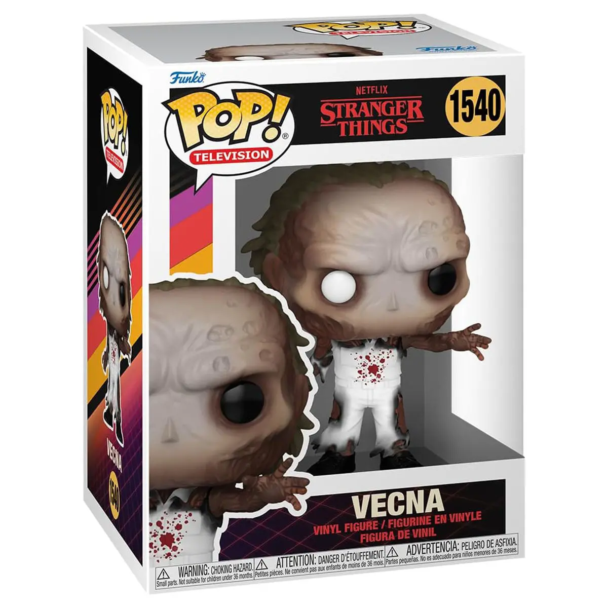 Funko Pop! Television: Stranger Things S4: Vecna (Transformation) Vinyl Figure #1540 1