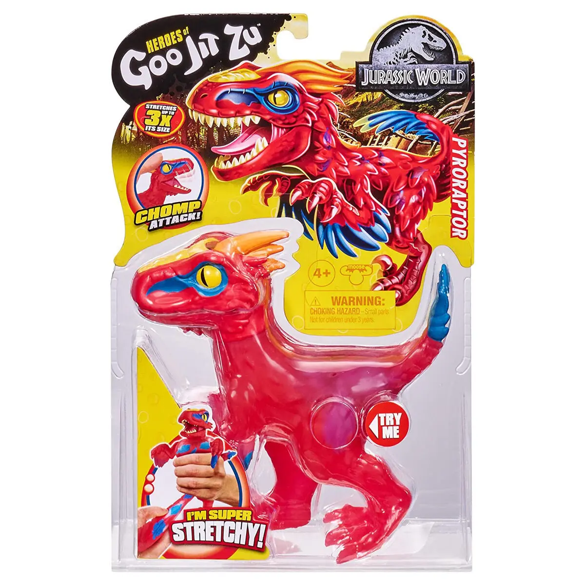 Heroes Of Goo Jit Zu Jurassic World Pyroraptor Stretch Figure 1