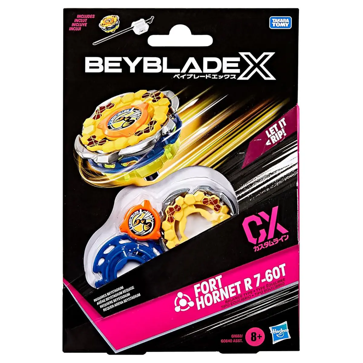 Beyblade X Fort Hornet R 7-60T Cx Balance Type Starter Pack 1