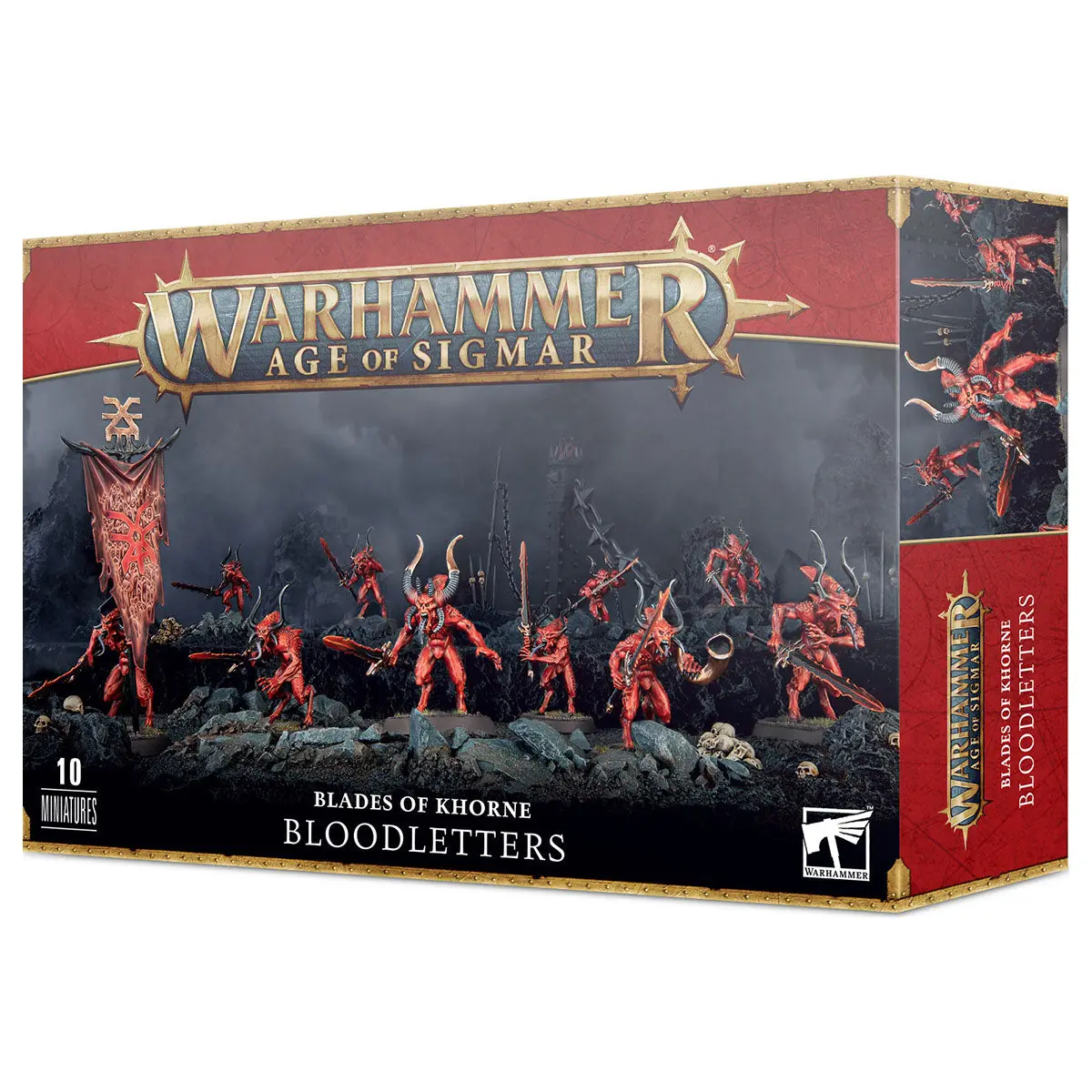 Warhammer Age Of Sigmar: Blades Of Khorne: Bloodletters Miniatures Set 1