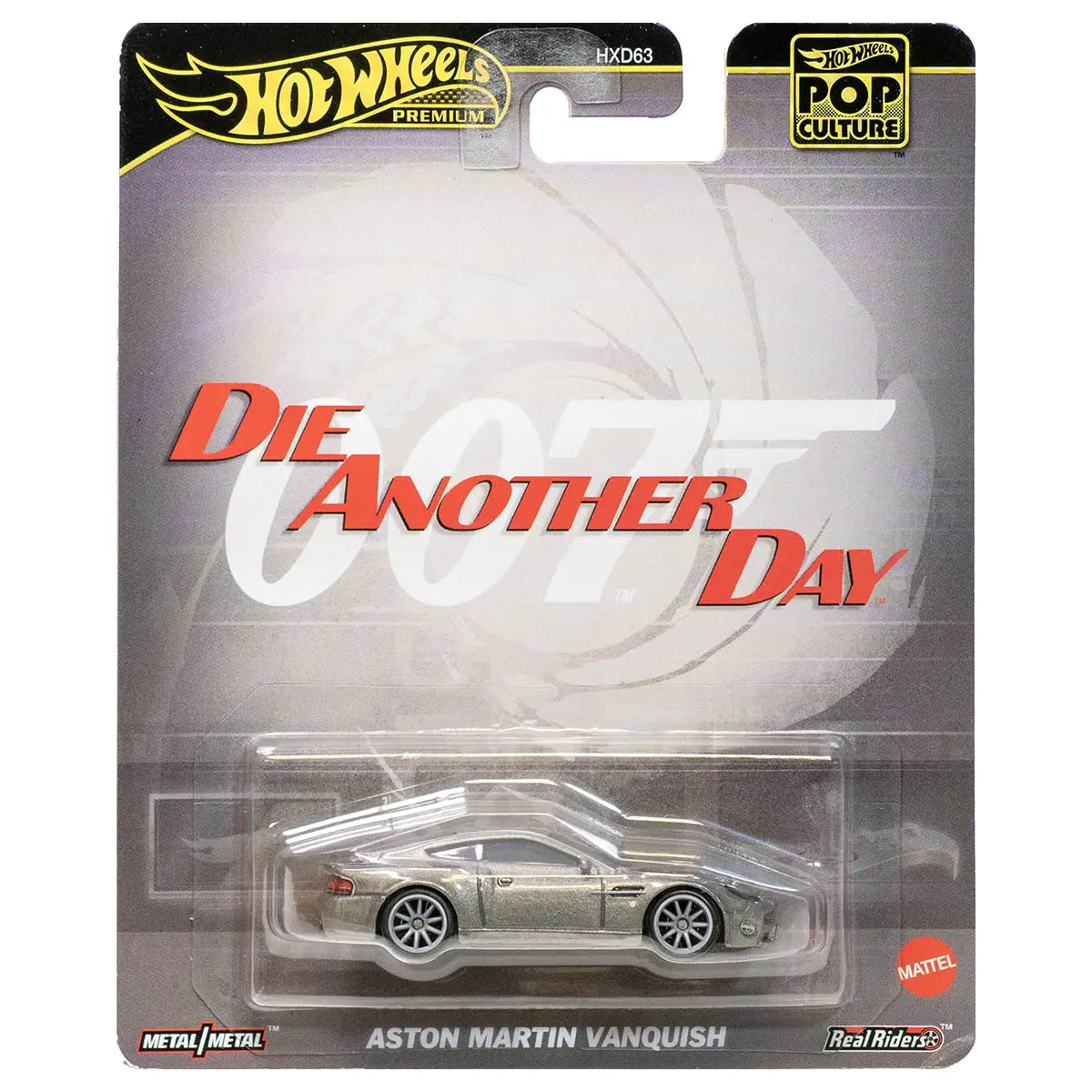 Hot Wheels Pop Culture: Die Another Day 007 Aston Martin Vanquish Vehicle 1
