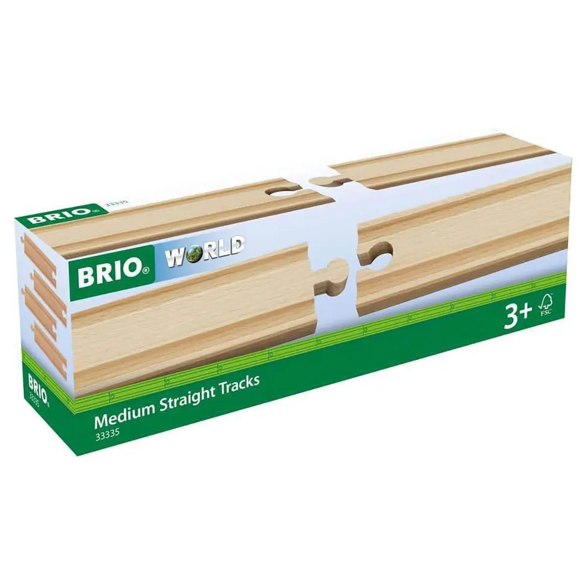 Brio World: Medium Straight Tracks 1