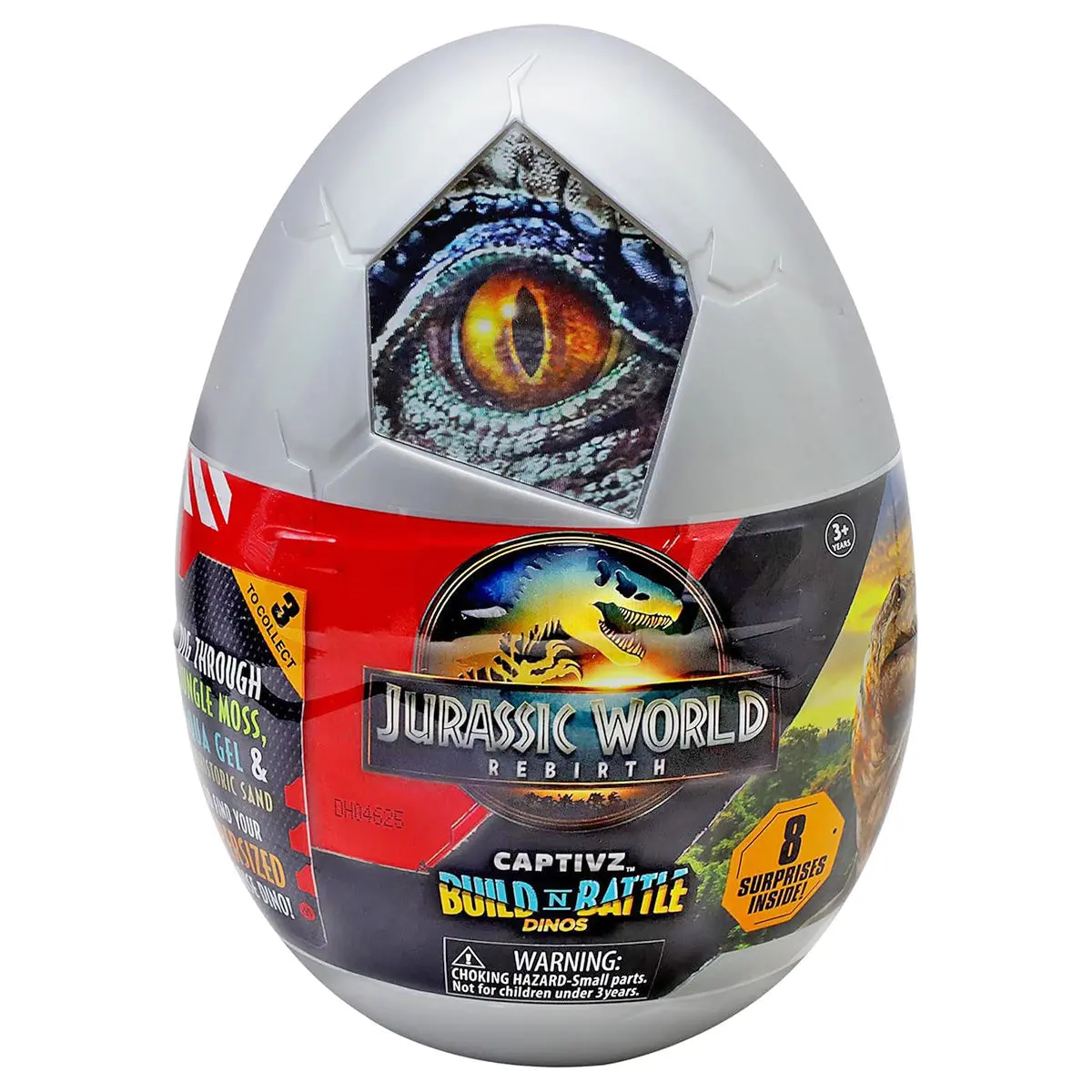 Jurassic World: Rebirth Captivz Build N Battle Dinos Surprise Egg 1