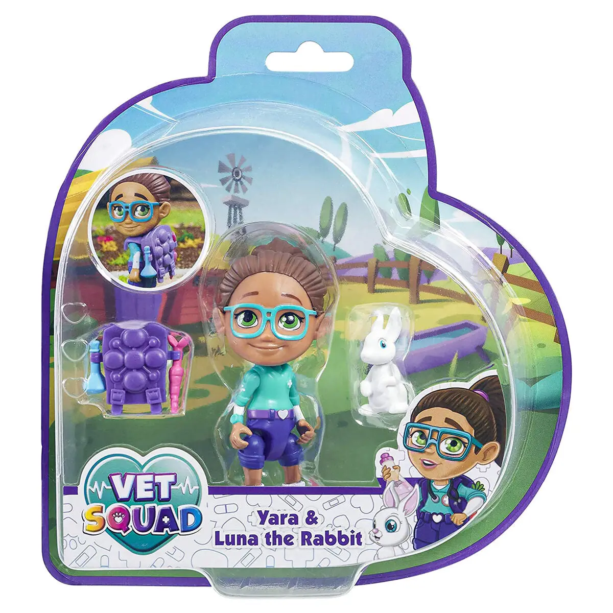 Vet Squad Yara & Luna The Rabbit Figure Set 1