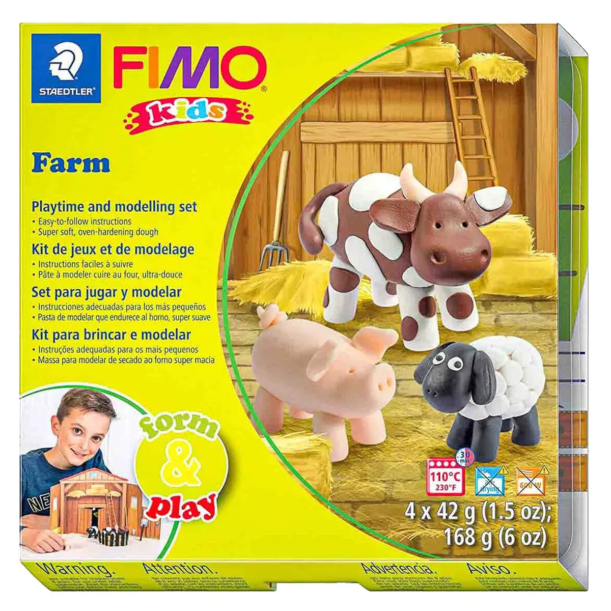 Staedtler Fimo Farm Playtime And Modelling Set 1