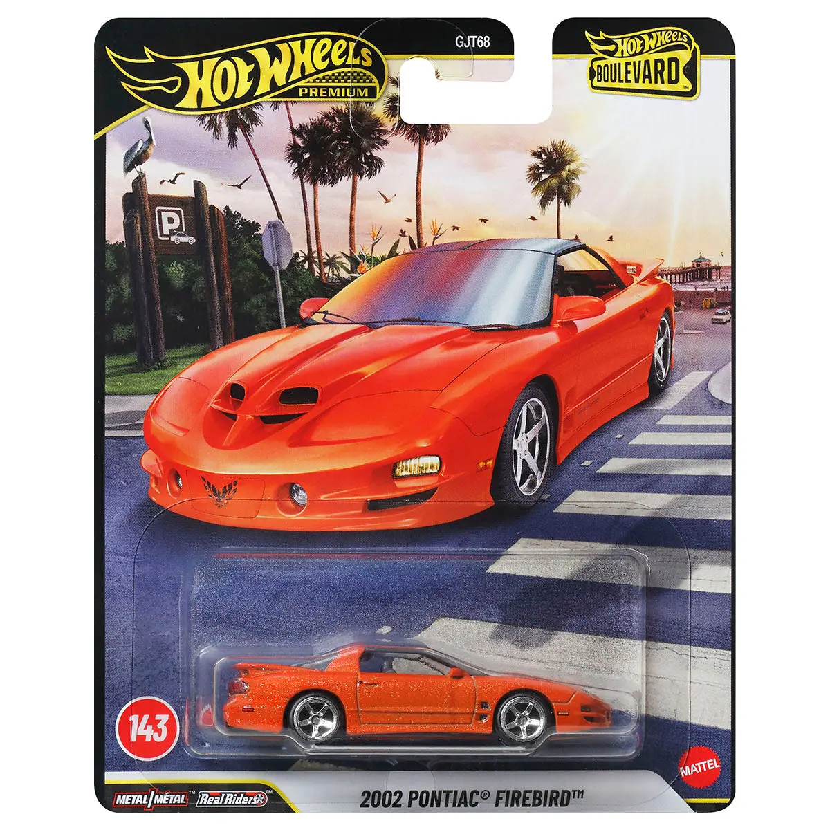 Hot Wheels Boulevard 2002 Pontiac Firebird Car #143 1